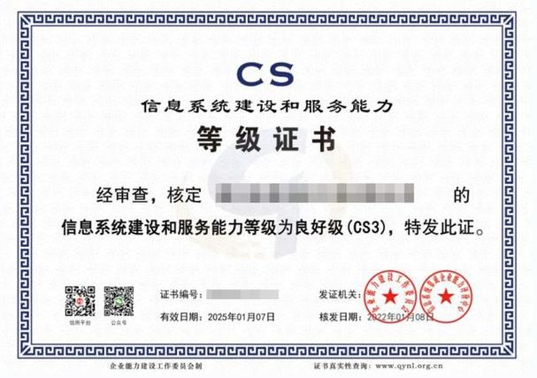 cs认证截图