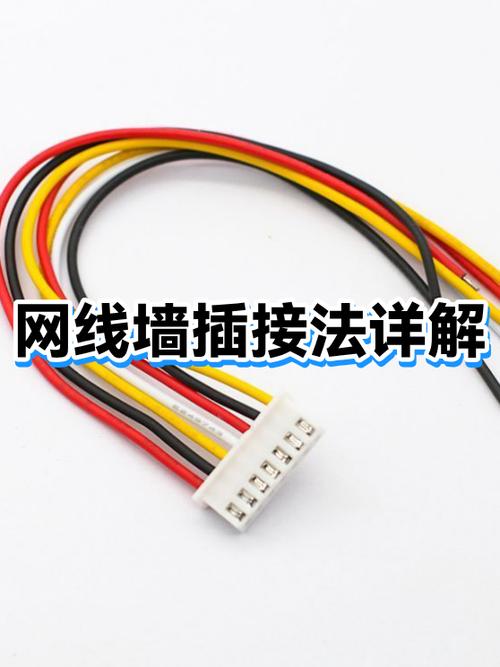 墙上的网线口接法图解