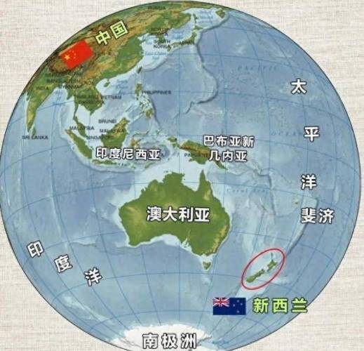 新西兰在什么位置