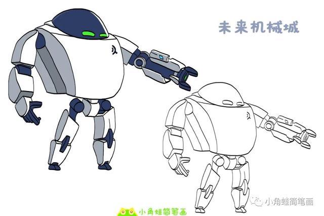 未来机械厂里的7723怎么画