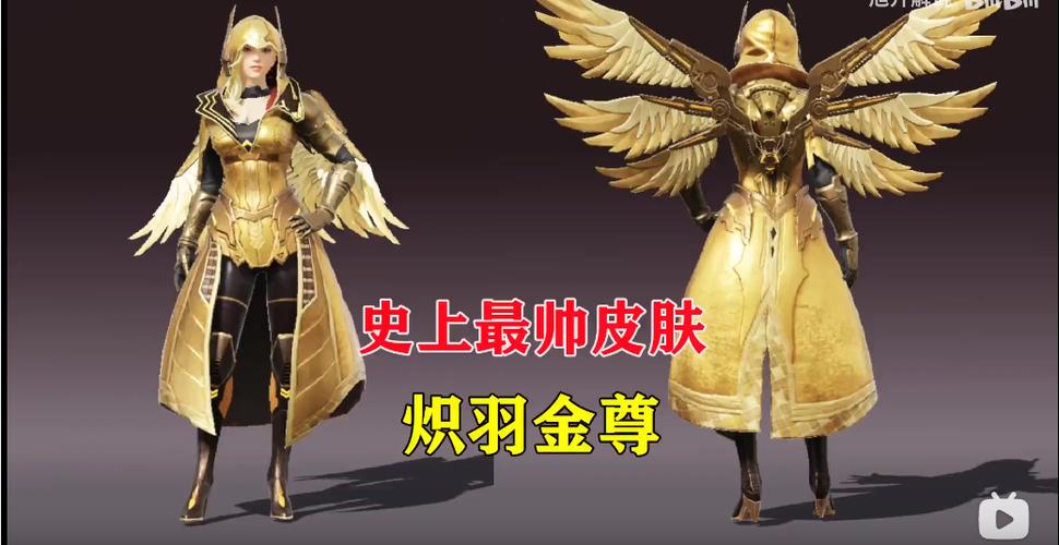 和平精英炽羽金尊套装图片缩略图