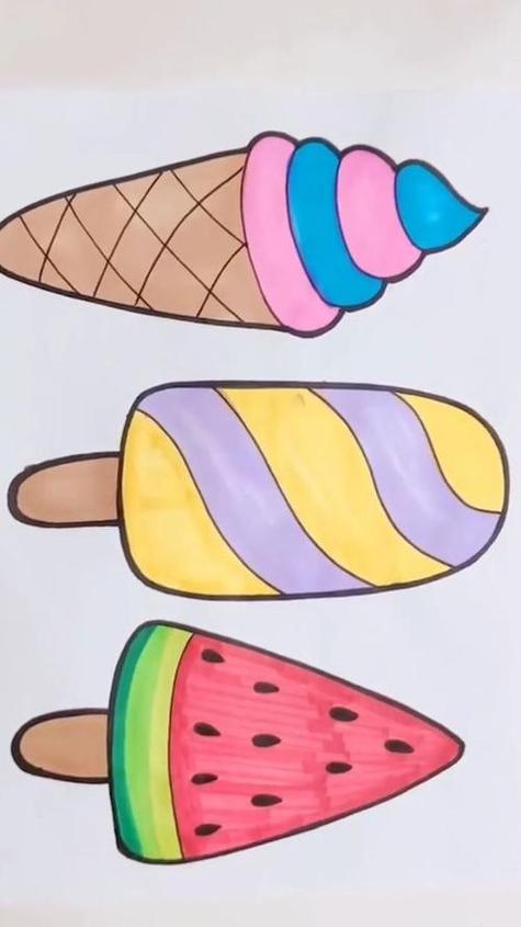 好看又简单的画怎么画