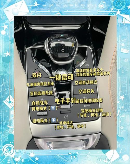 比亚迪元按键功能说明