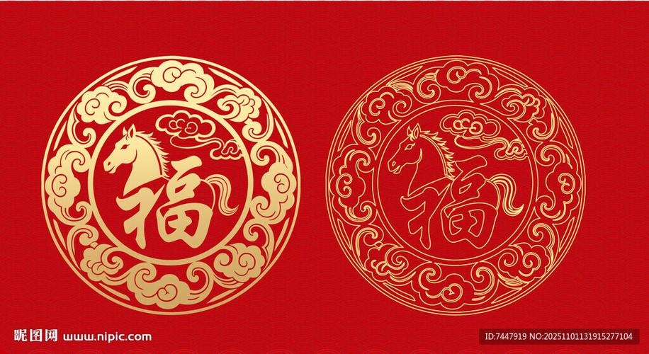 福字圆形