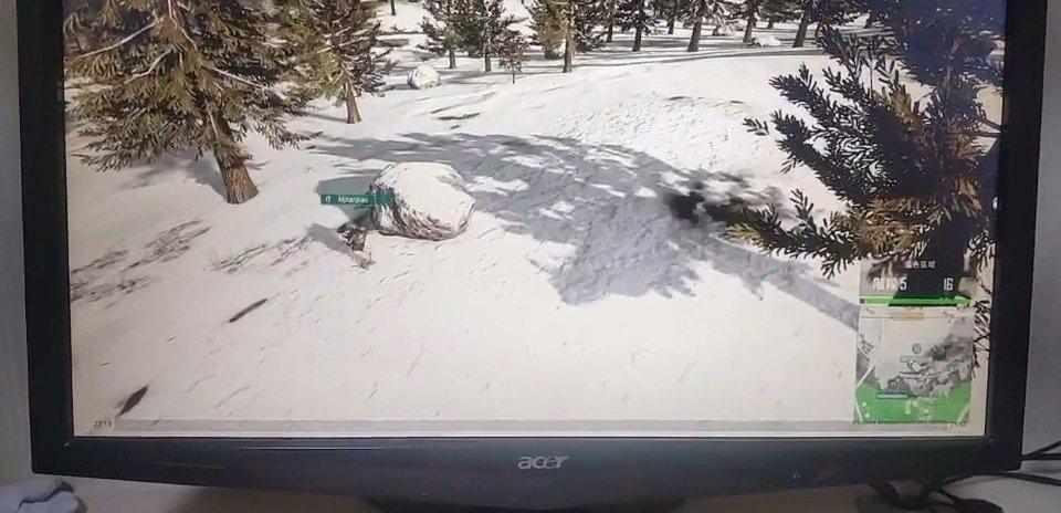雪地遁地bug截图