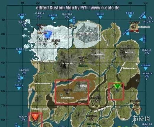 方舟生存进化手游风神翼龙刷新点