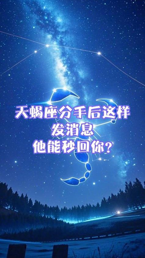 天蝎男分手后又来试探你