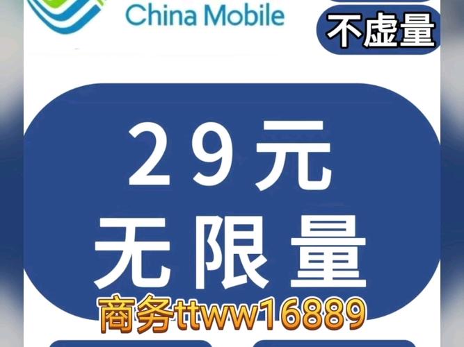 手机号无限流量多少钱