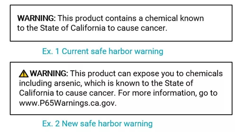 prop65是美国的什么标准