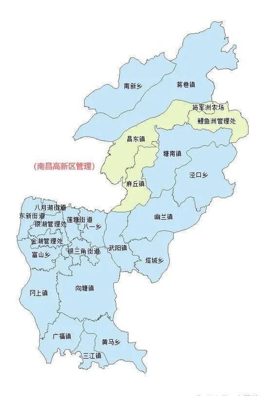 南昌市各县区截图