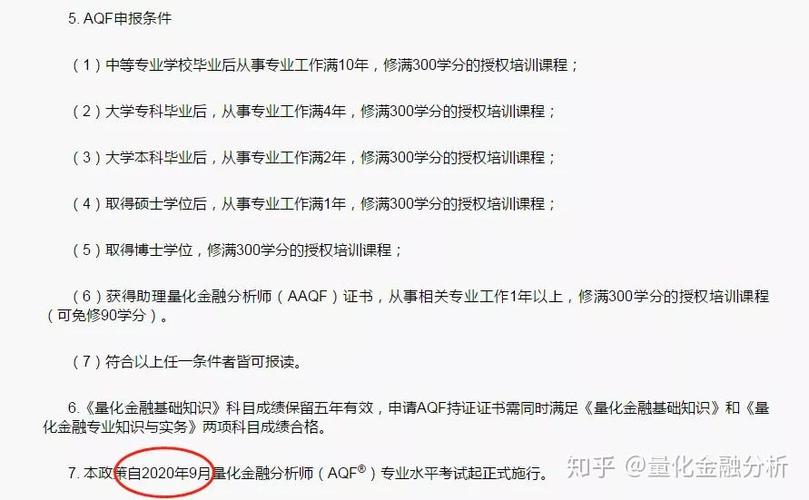 aqf证书考试难度