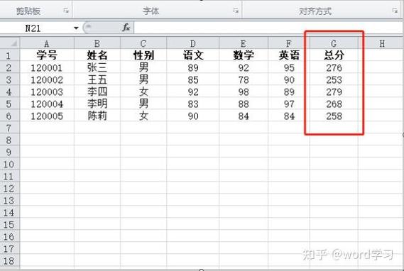 Excel表格排序缩略图