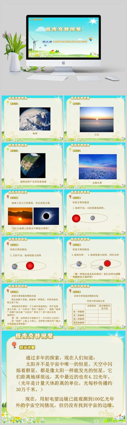 昼夜更替的科学解释