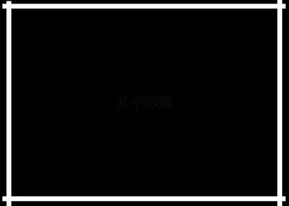 白底黑框图片图标