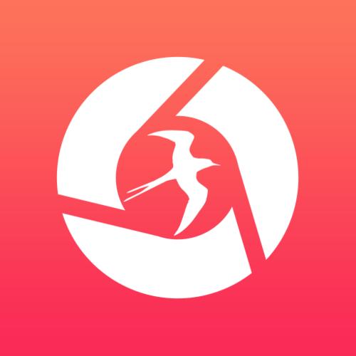 红色圆圈logo的浏览器图标