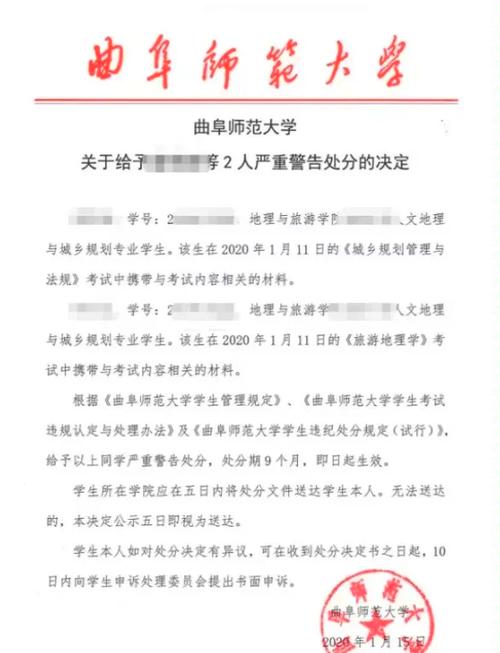 作弊入档案的影响截图