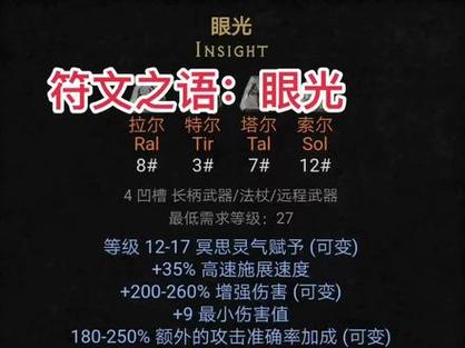 眼光符文之语怎么做