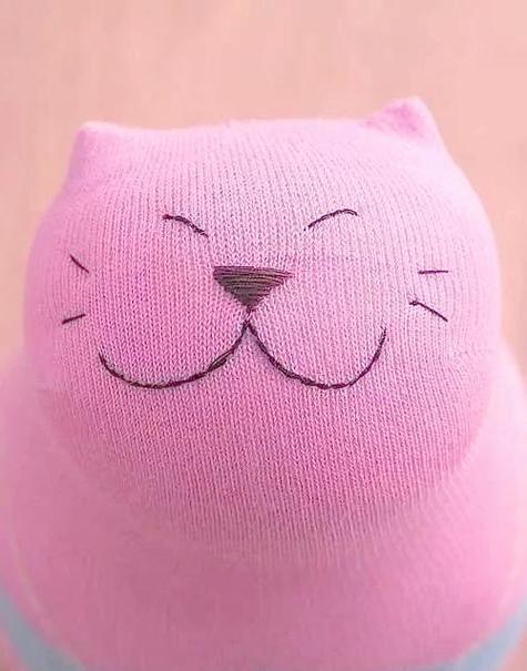 用旧袜子做小猫视频