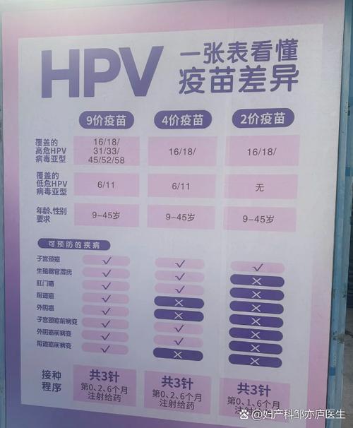 9价hpv预防哪些型号的病毒