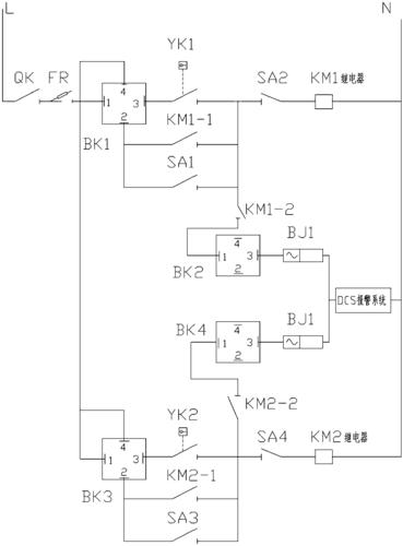 双泵控制箱线路图截图