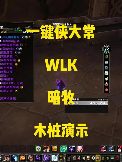 魔兽世界怀旧服暗牧输出宏