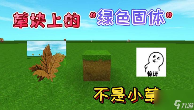 迷你世界创造里面的草块