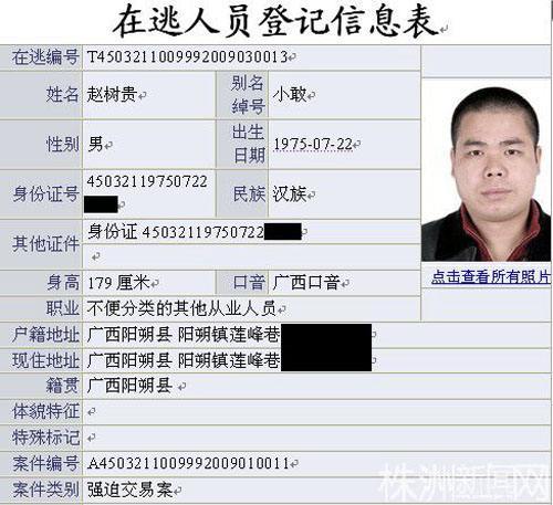 网上在逃人员怎么查