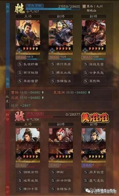 夏侯惇夏侯渊最强阵容缩略图