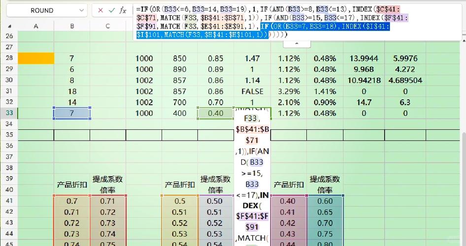 or函数和if函数嵌套