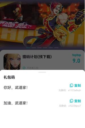 猎码计划兑换码在哪里输入截图