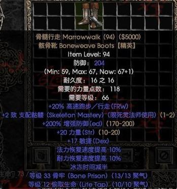 暗黑2纯招死灵雇佣兵装备