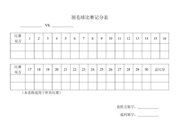 羽毛球如何判断得分游戏截图