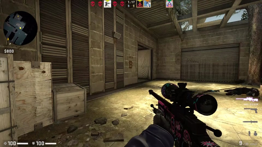csgo不开镜的狙如何才能准