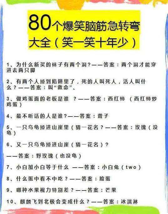 1000个脑筋急转弯缩略图