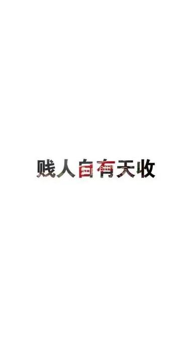 贱人图片带字