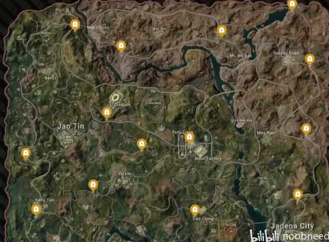 pubg米拉玛密室分布图2023图标