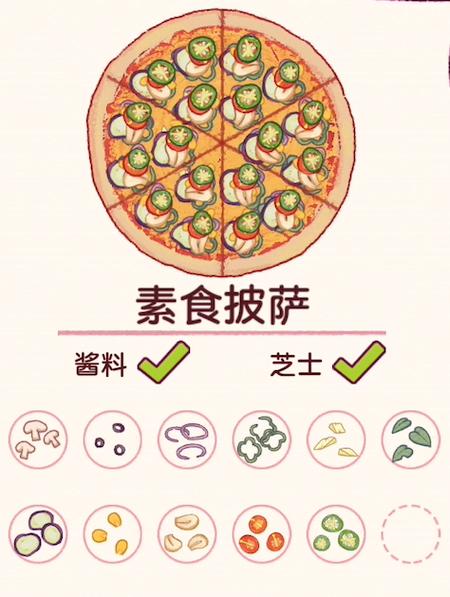 可口的披萨饼多多比赛