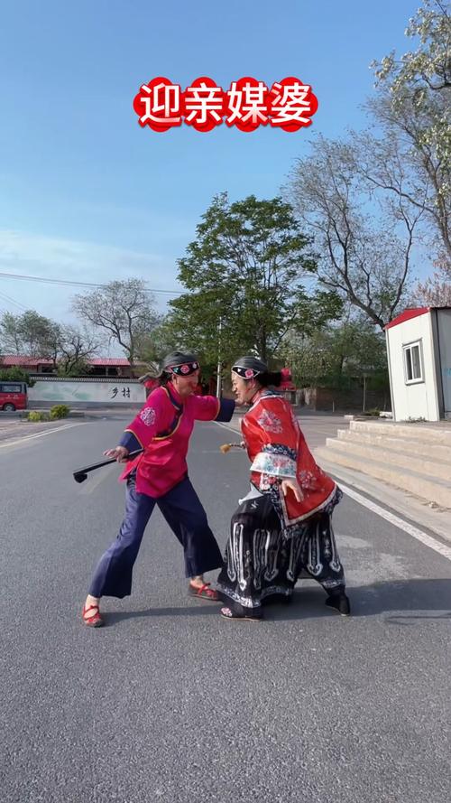 拍戏时Linda和博文