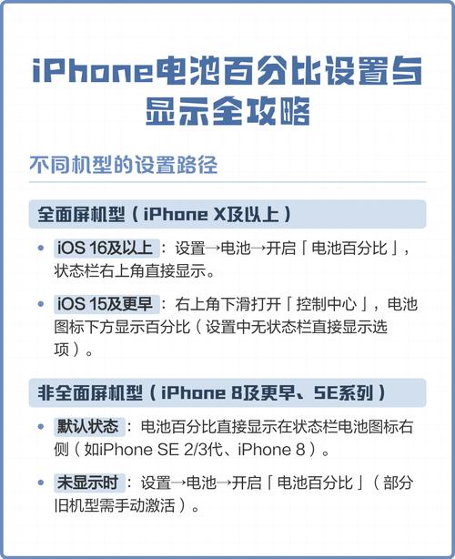 iphone怎么改电池百分比图标