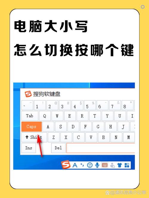 电脑输入法怎么切换大小写