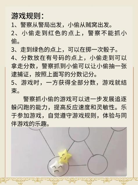 警察抓小偷的游戏规则是什么