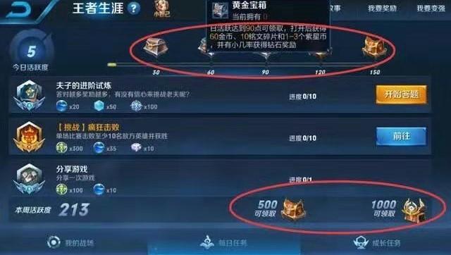 王者荣耀哪个模式赚金币最多