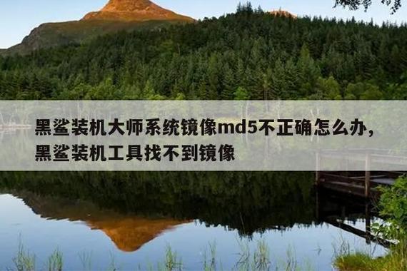 装机md5不正确怎么解决截图
