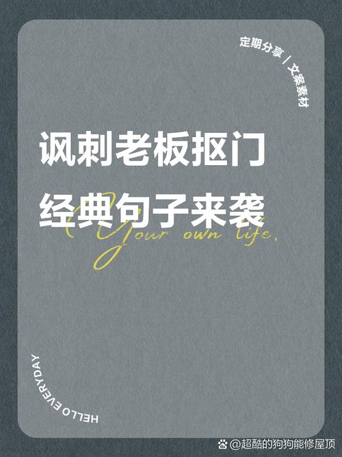 我老板当贼溜
