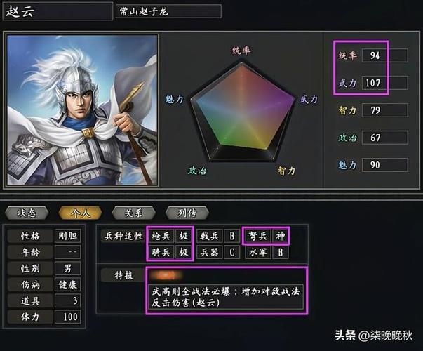 三国志11赵云搭配什么武将