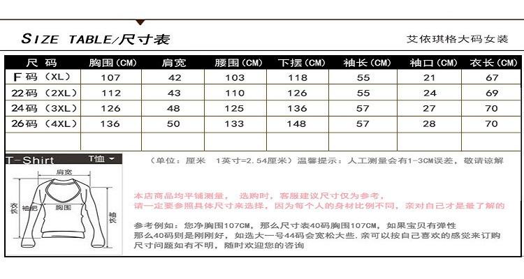 衣服f是什么尺码