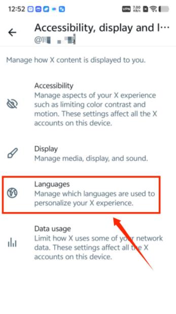 推特怎么设置中文language