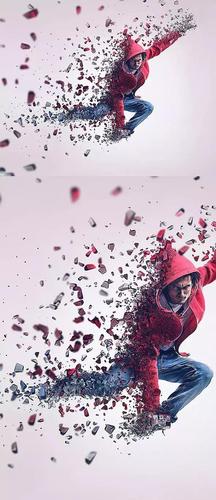 照片怎么p出粒子