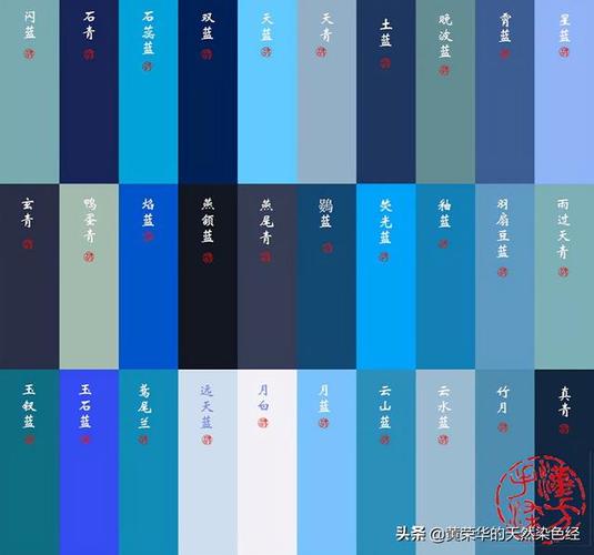 蓝颜色的图片