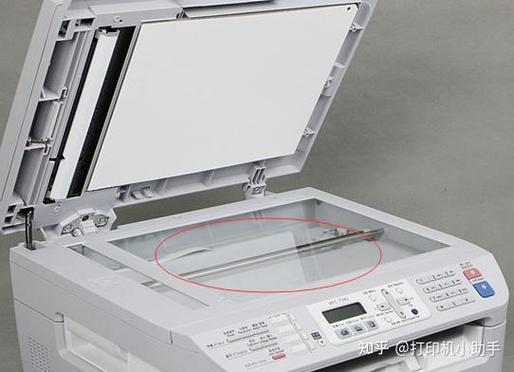 喷墨打印机打印竖线错位截图